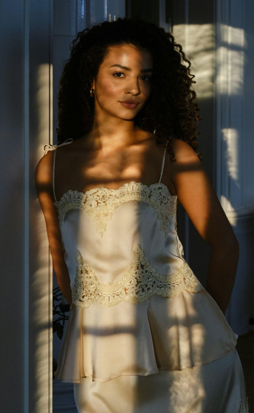 Neo Noir Top - Kaela Heavy - Light Yellow