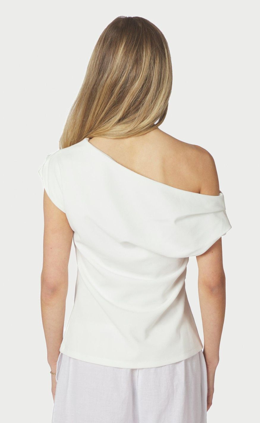 Neo Noir Top - Mabelle - White