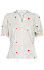 Neo Noir Top - Savy Hearts - Creme