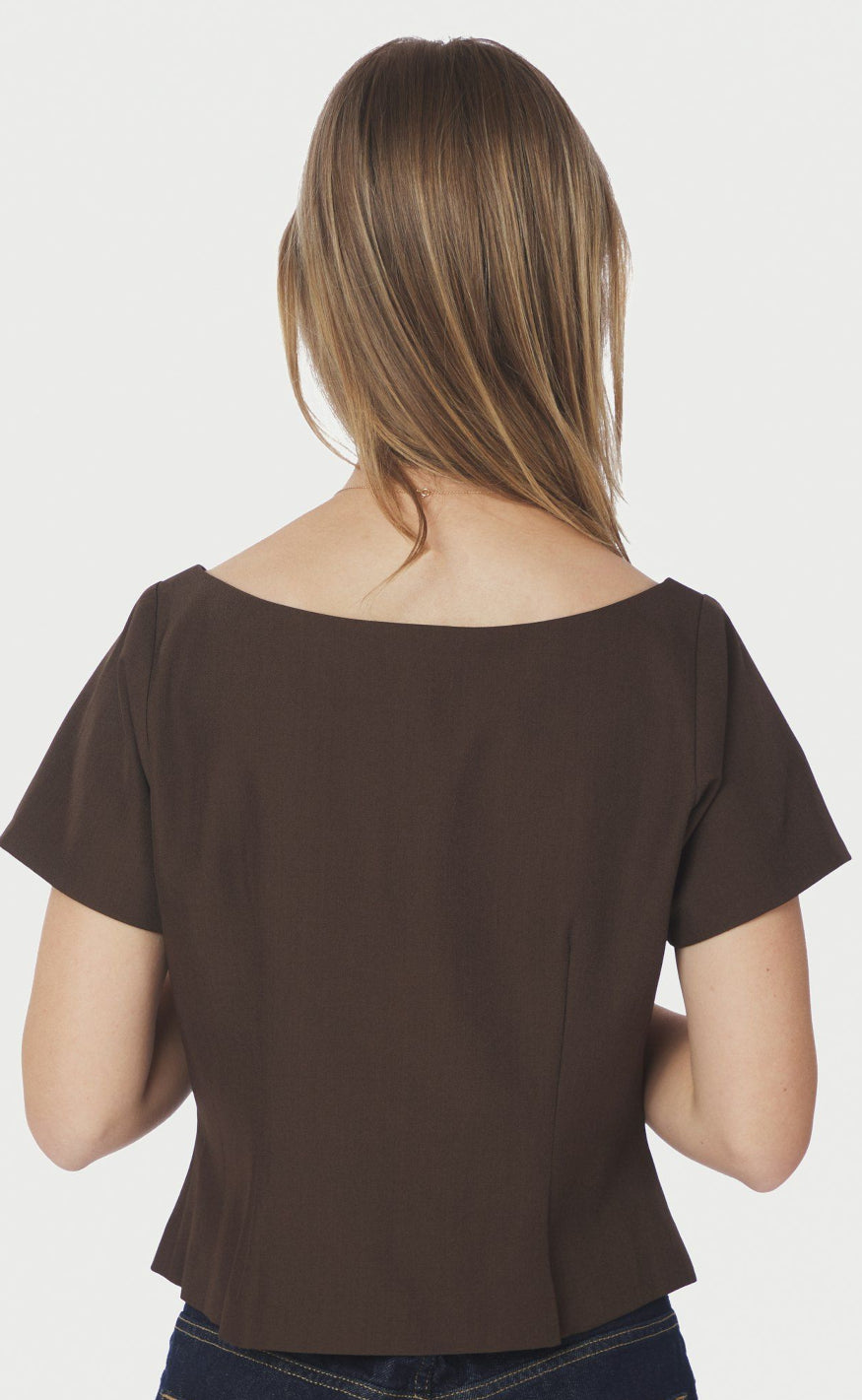 Neo Noir Top - Tango - Dark Brown