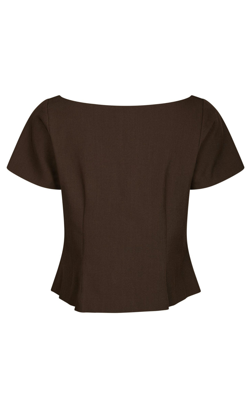 Neo Noir Top - Tango - Dark Brown