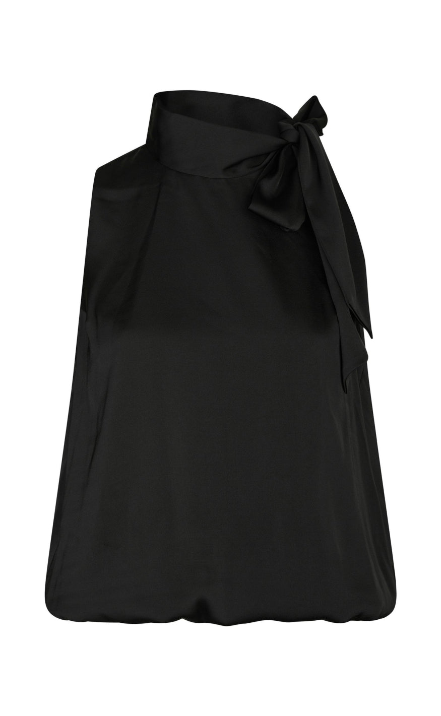 Neo Noir Top - Veda Drapy - Black