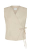Neo Noir Vest - Filora Ramie - Natural