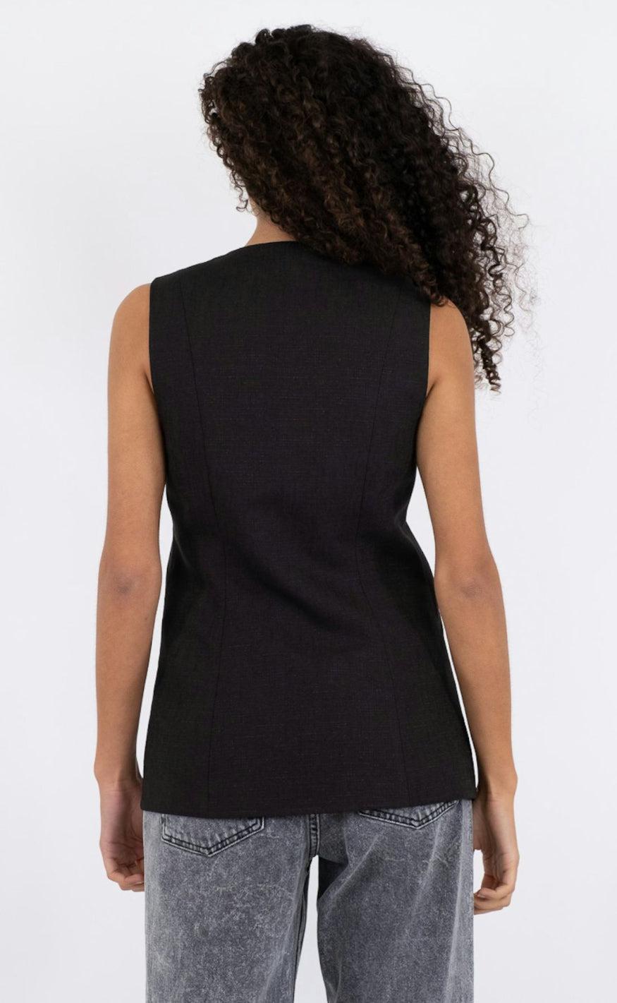 Neo Noir Vest - Shaima - Black