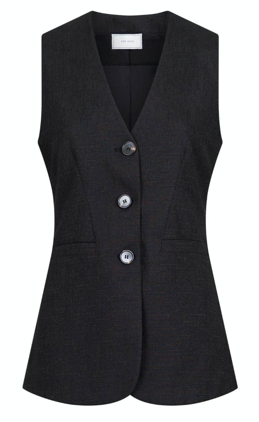 Neo Noir Vest - Shaima - Black