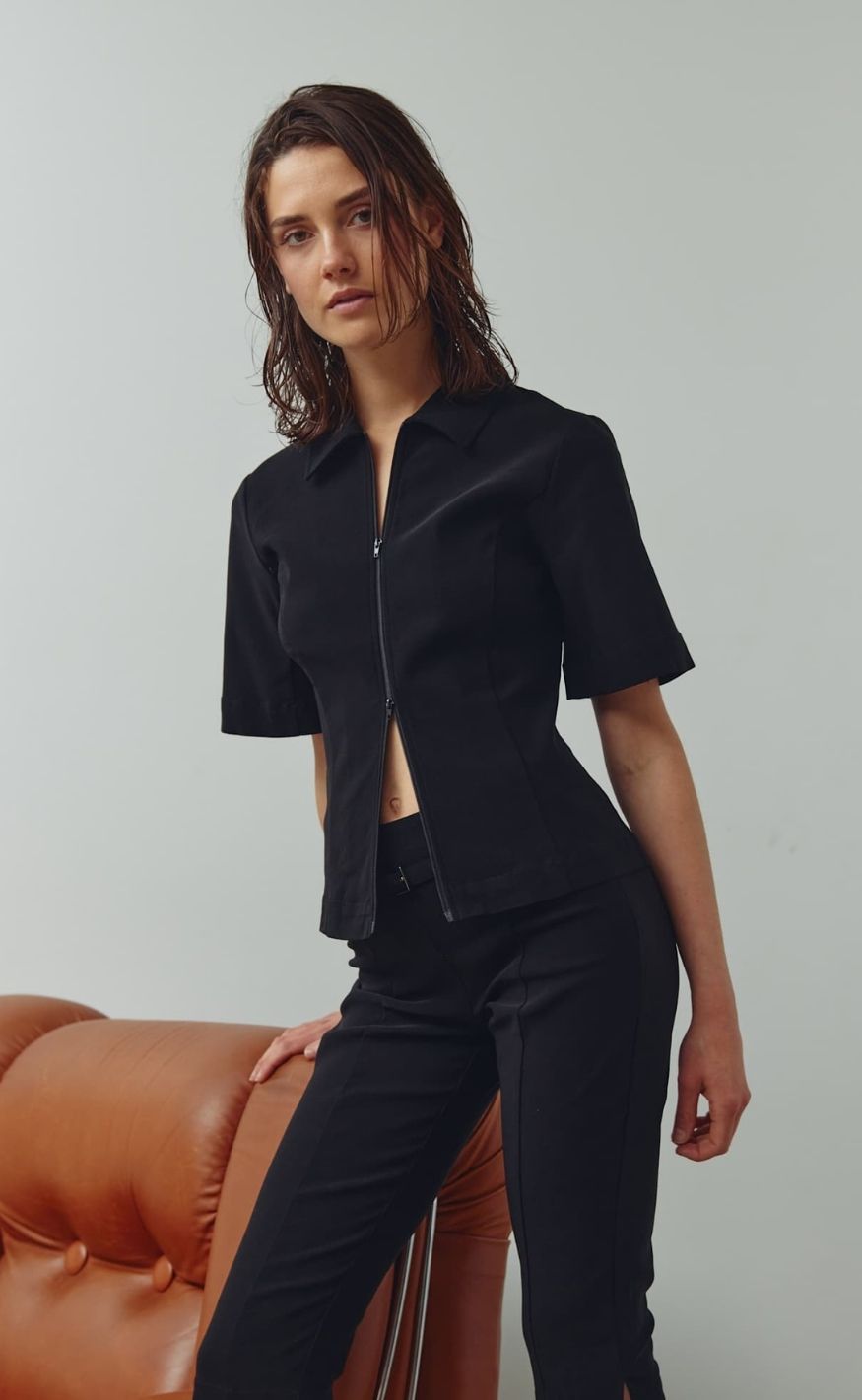 Noella Blazer - Kasisa - Black