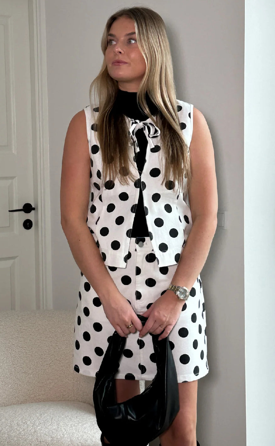 Noella Bluse - Leni - Carmella White Print