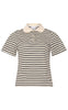 Noella Bluse - Leyna - Sugar Grey Stripe