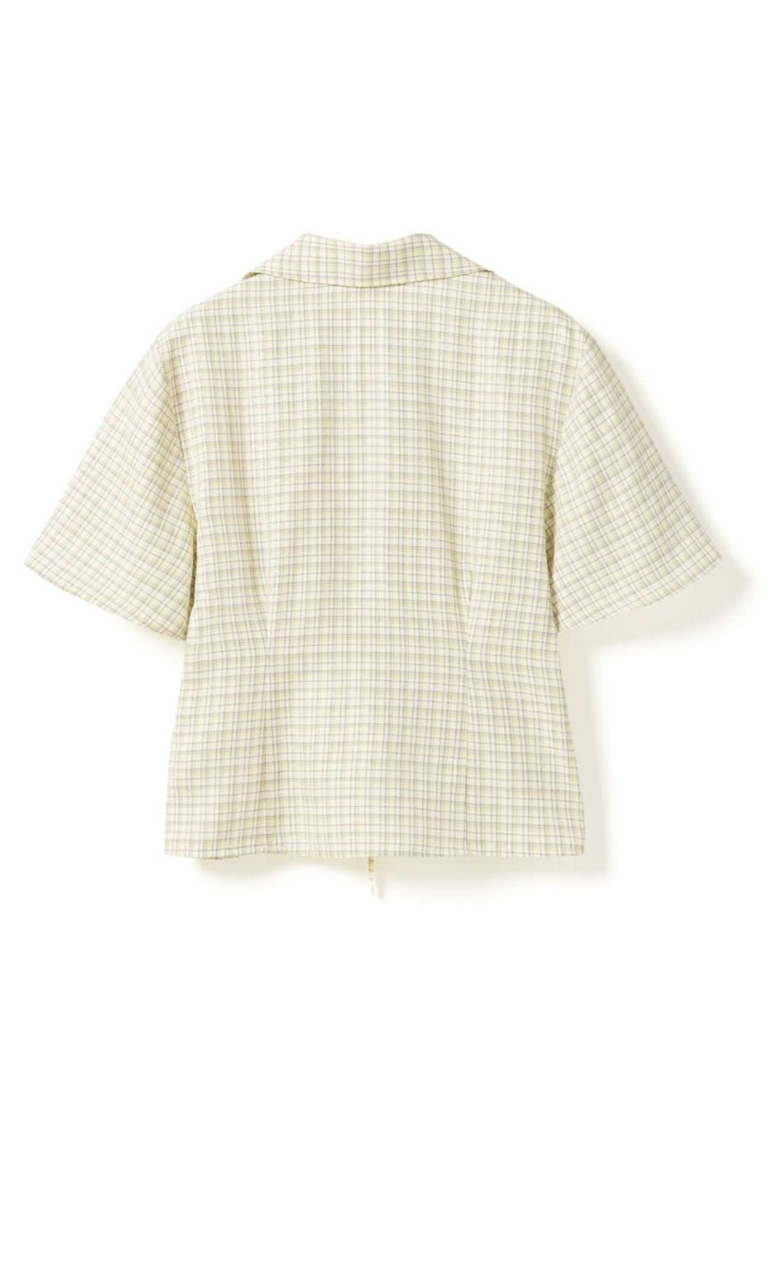 Noella Bluse - Miko - Denny Yellow Check