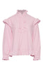 Noella Bluse - Sally - Light Pink Stripe