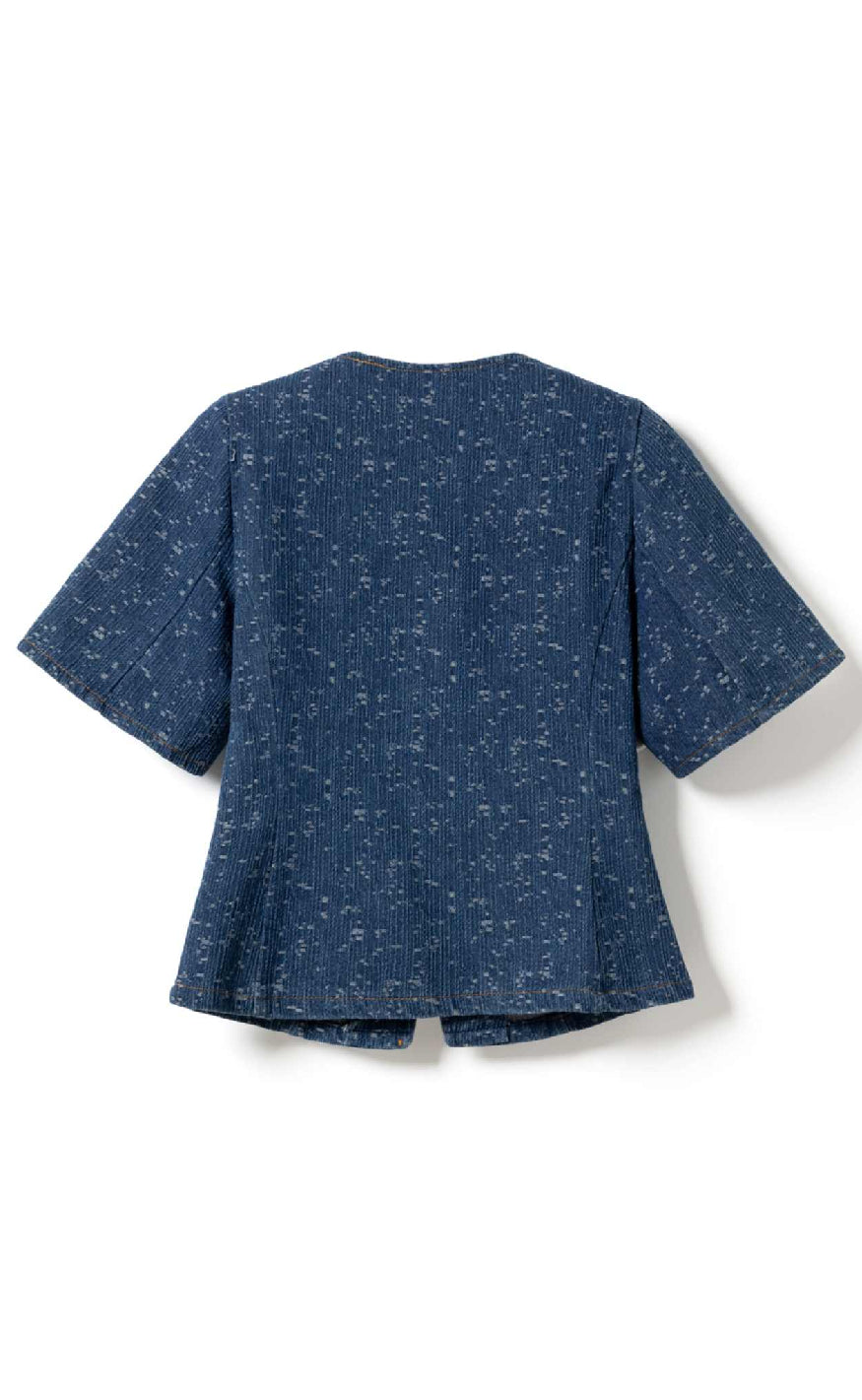 Noella Bluser - Kasaundra - Blue Wash
