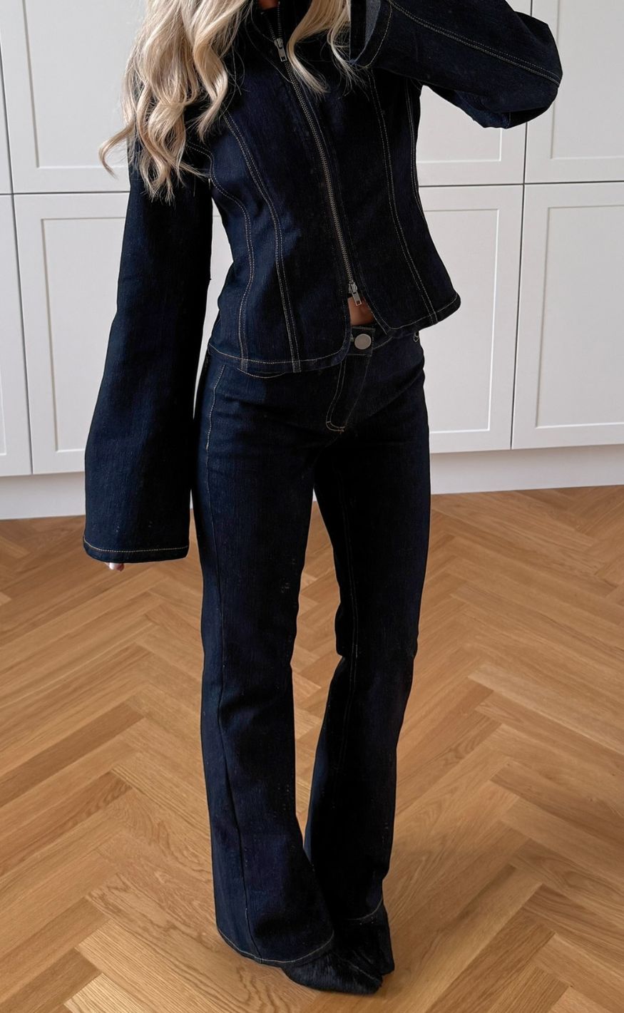 Noella Bukser - Lavella - Blue Unwashed