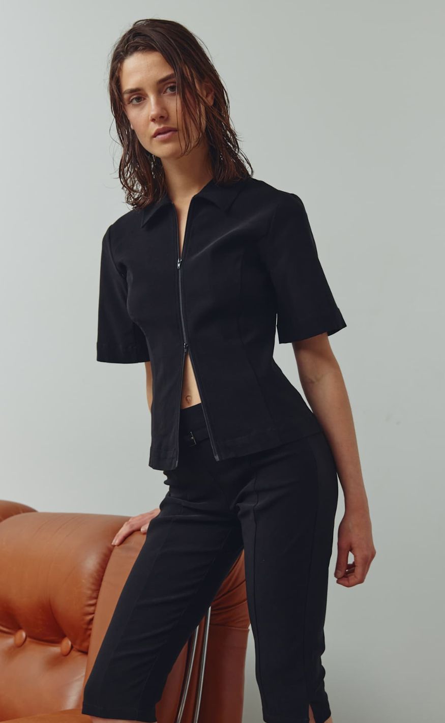 Noella Bukser - Linza Capris - Black