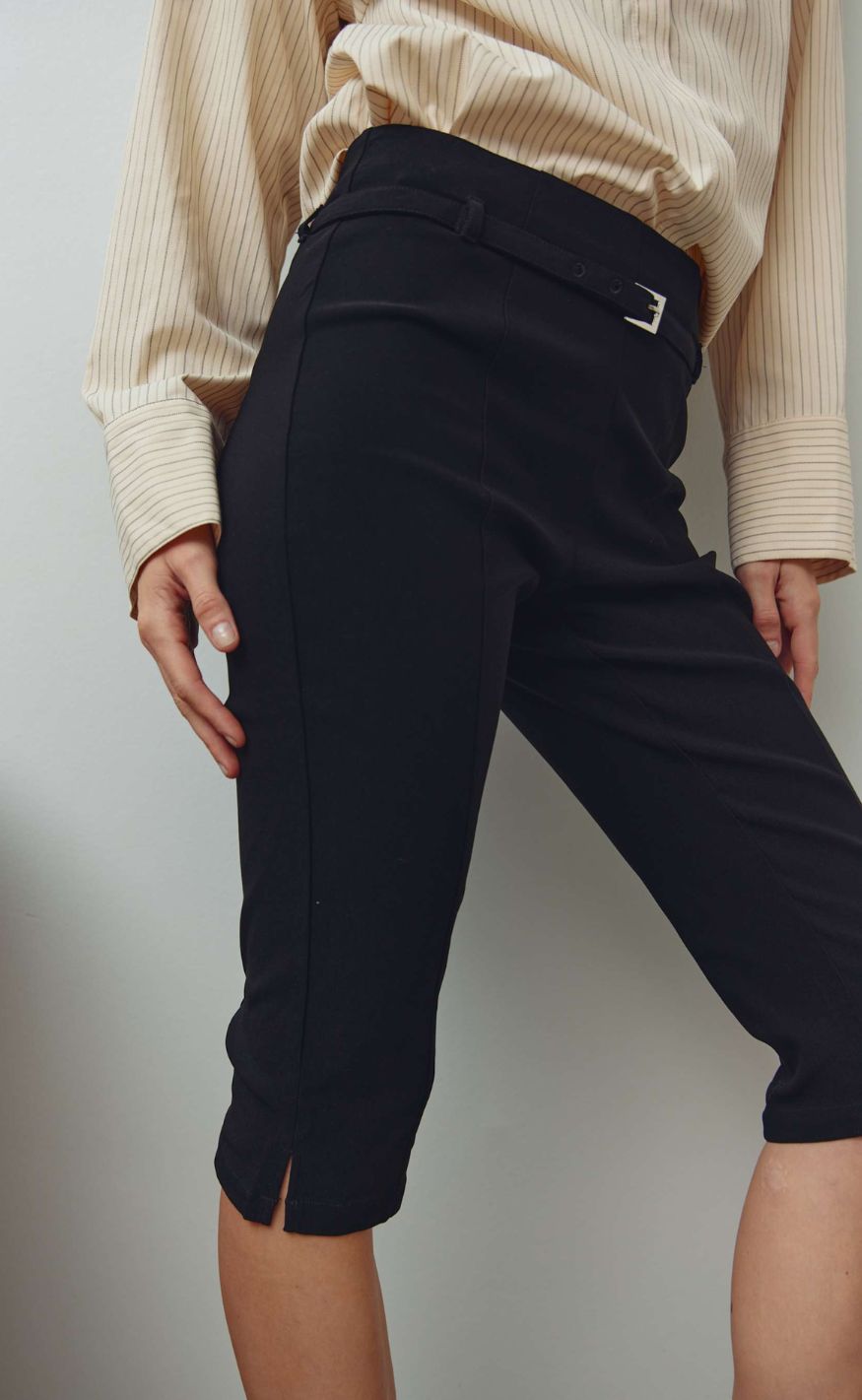 Noella Bukser - Linza Capris - Black