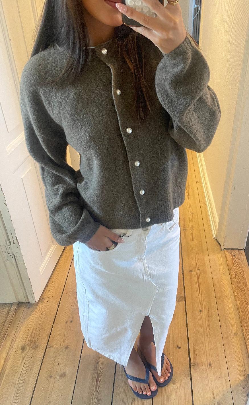Noella Cardigan - Kae - Coffee