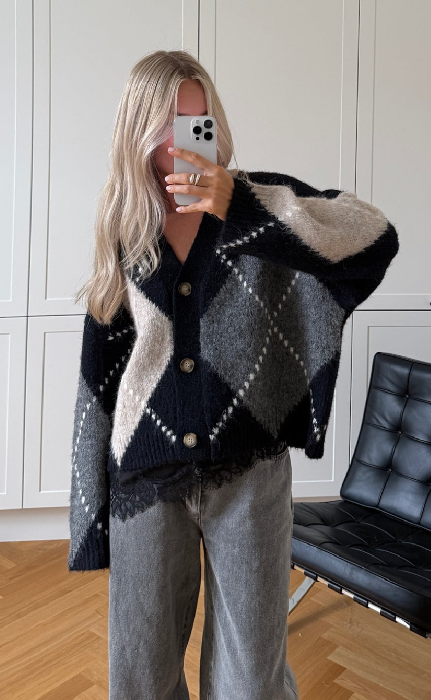 Noella Cardigan - Laiana - Navy Mix