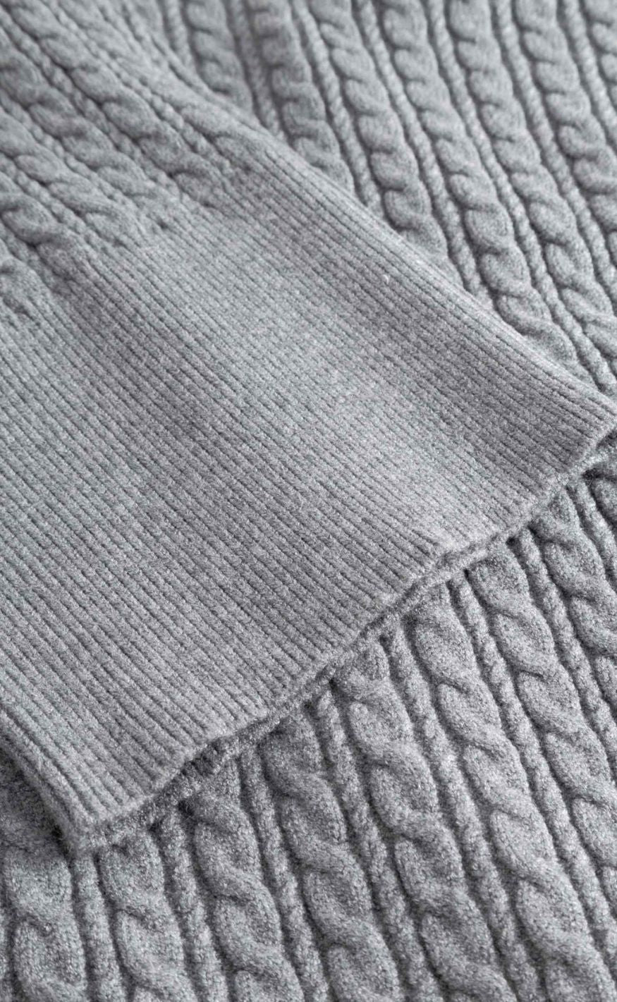 Noella Cardigan - Lenyx - Medium Grey Mel.