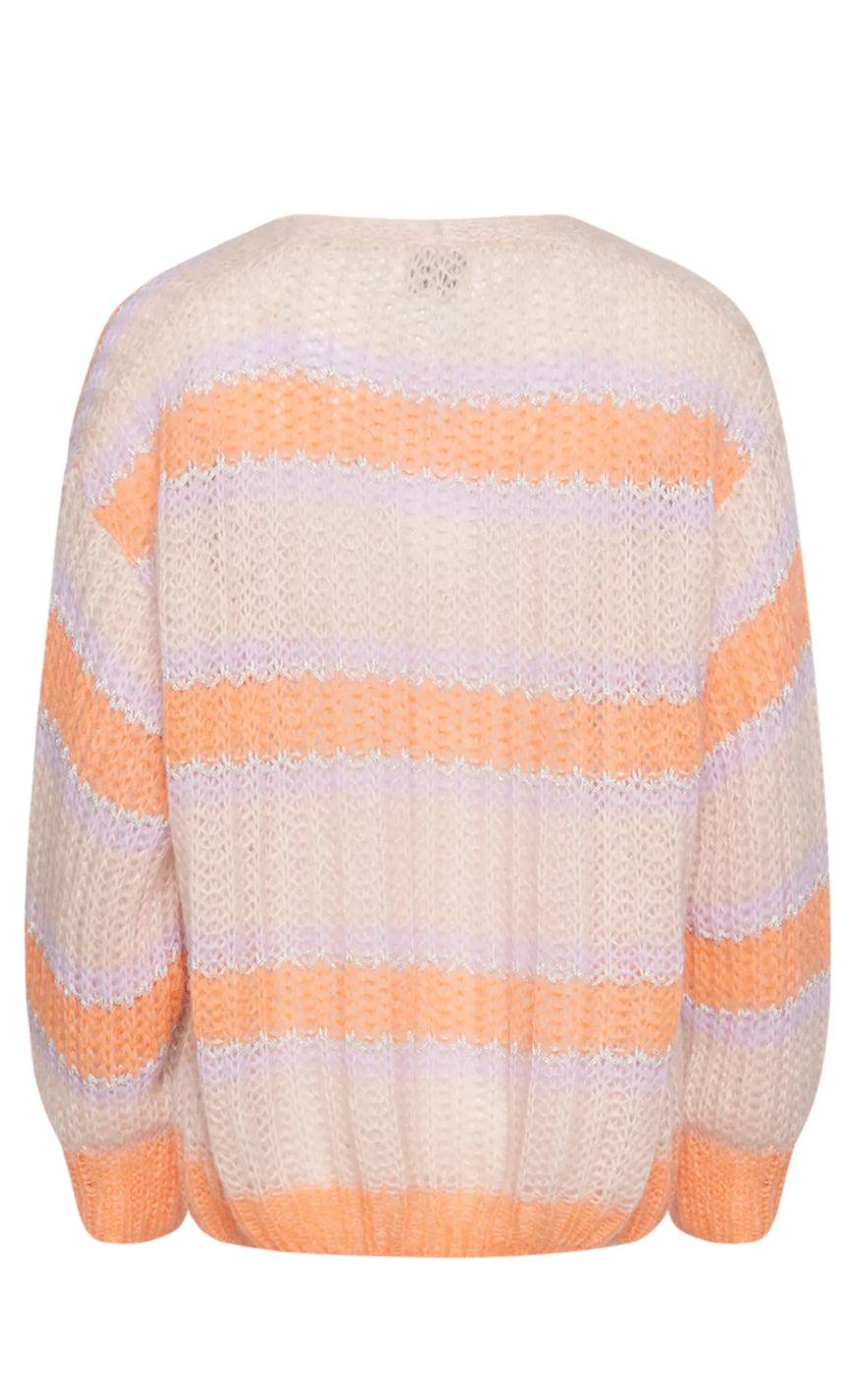 Noella Cardigan - Pacific - Apricot/Lavender Mix