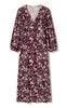 Noella Kjole - Lilith Maxi - Deja Burgundy Print
