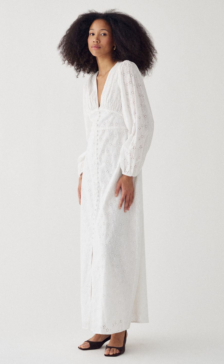 Noella Kjole - Lilith Maxi - White