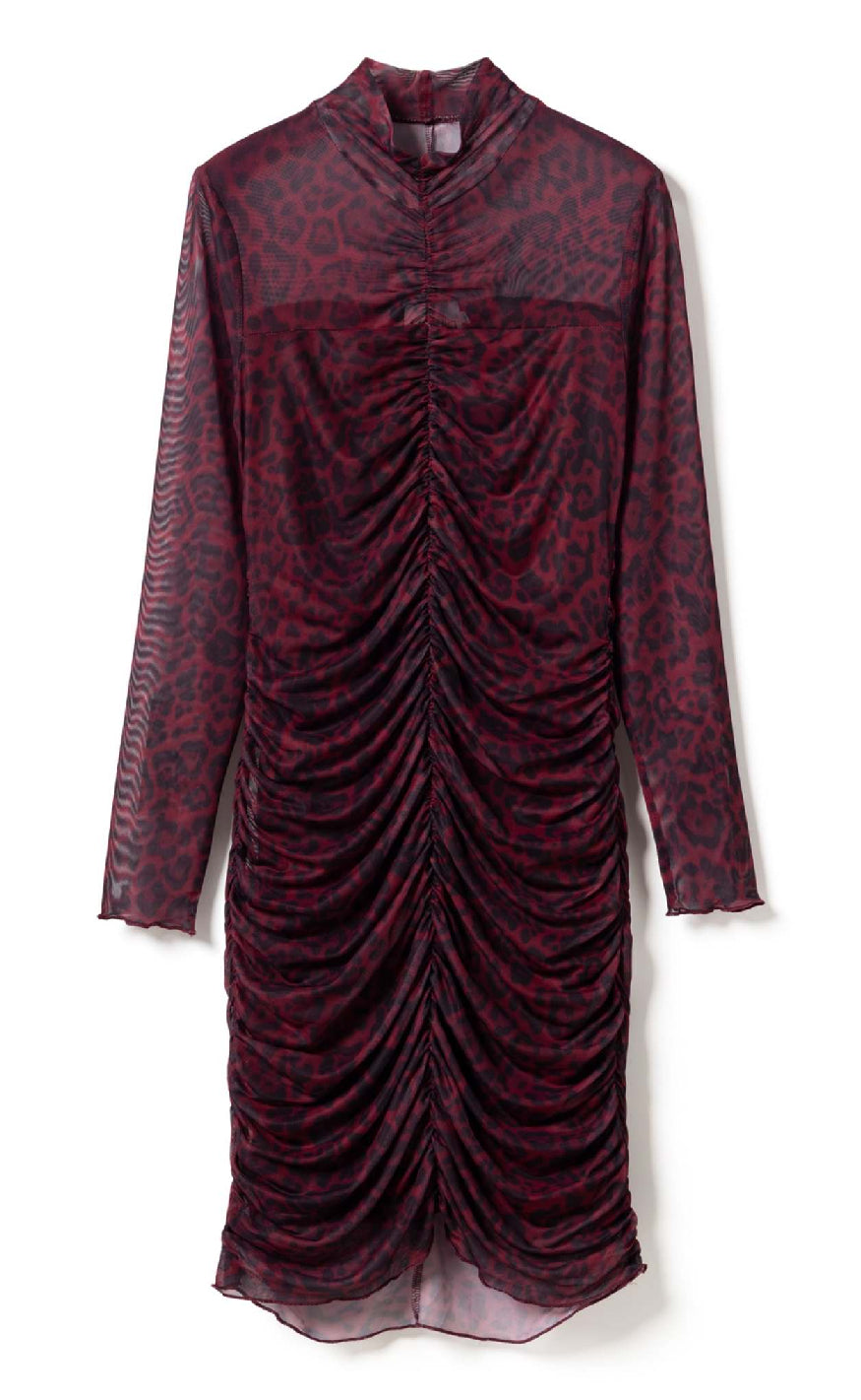 Noella Kjole - Lilou - Chinara Red Print