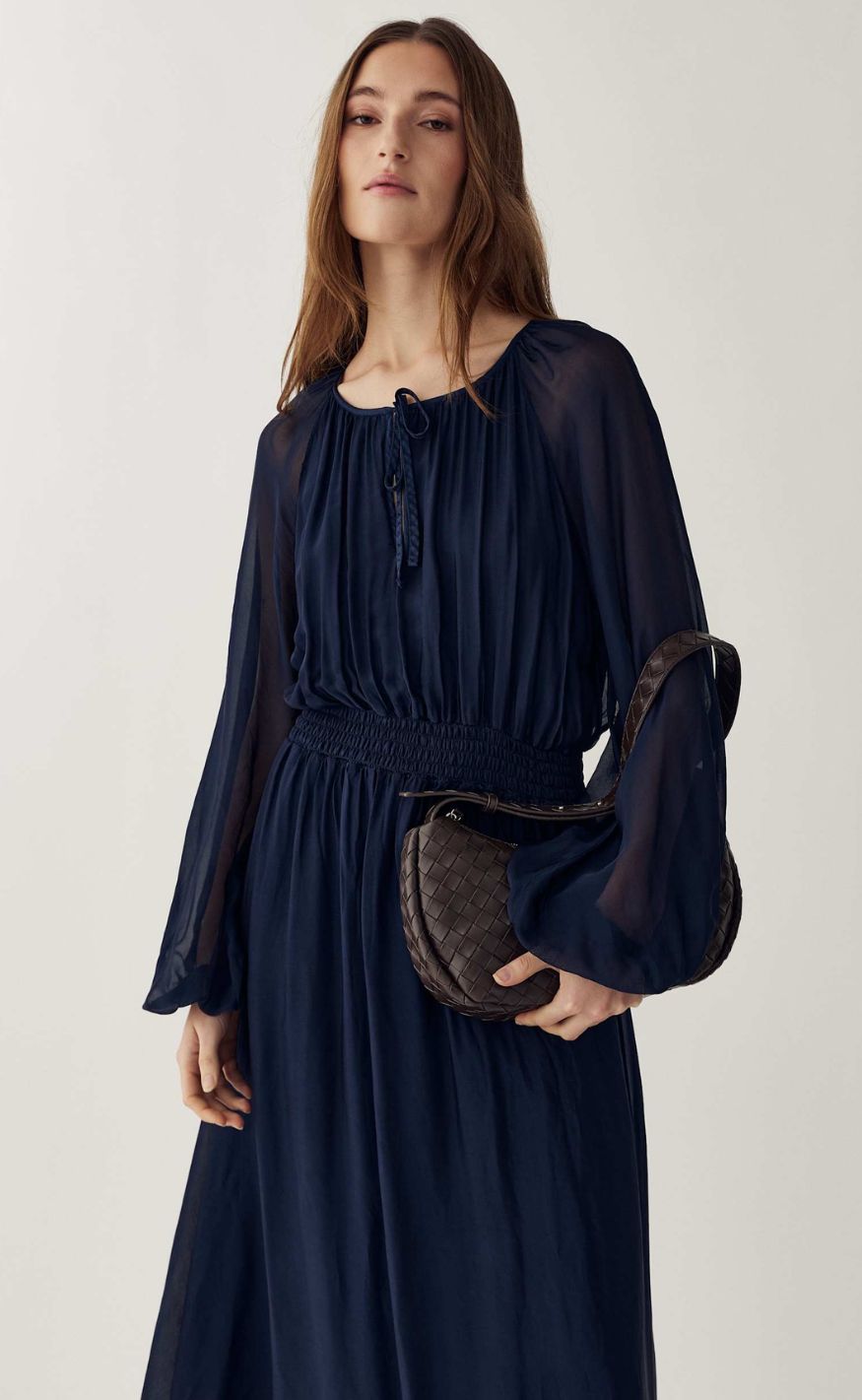 Noella Kjole - Mariel Maxi - Navy