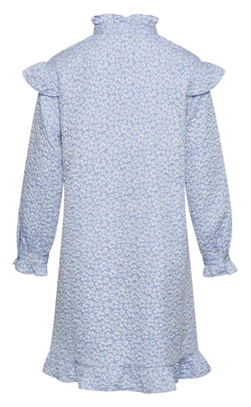Noella Kjole - Reno Ruby Ruffle - Light Blue
