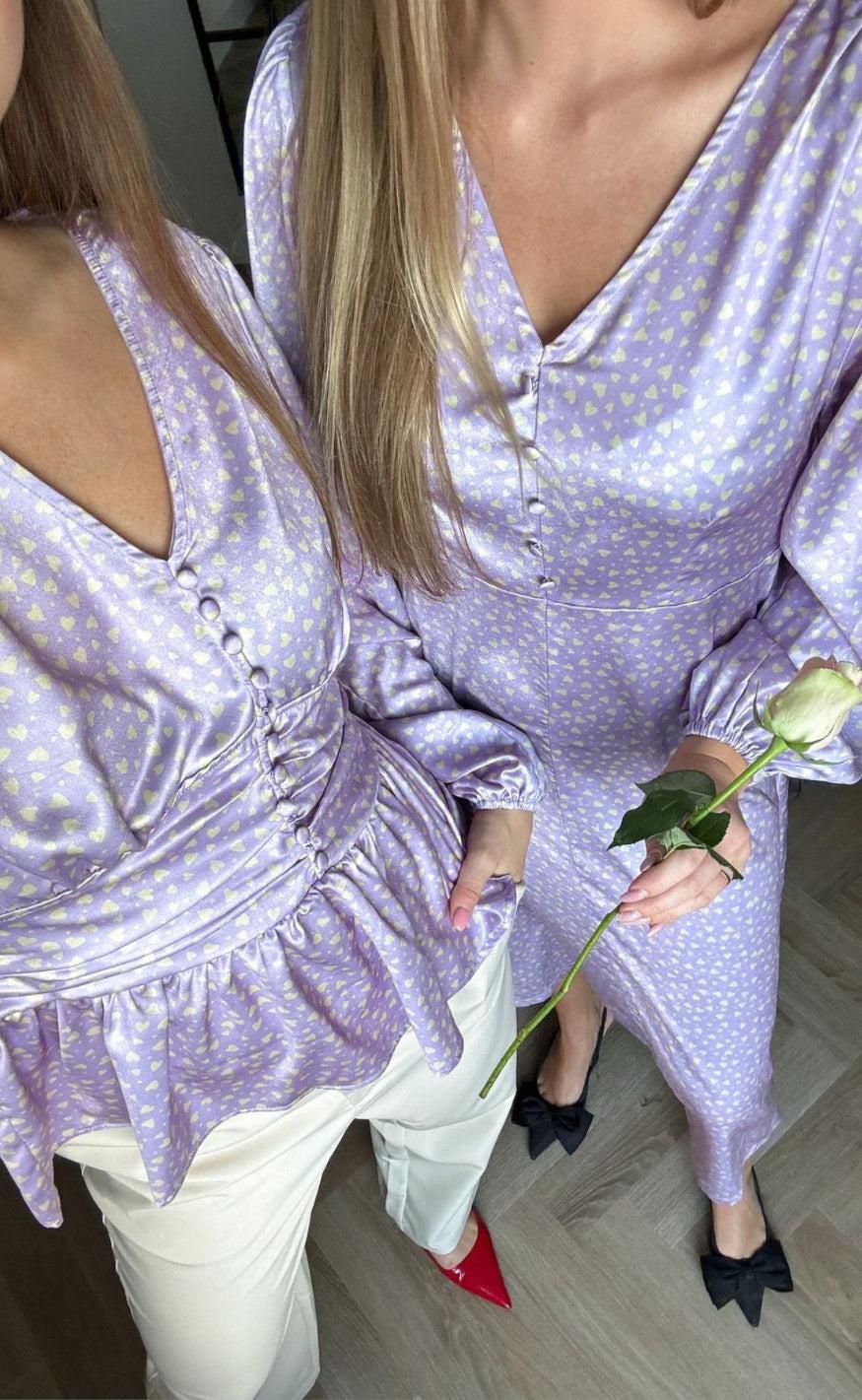 Noella Kjole - Ryder - Lavender Heart
