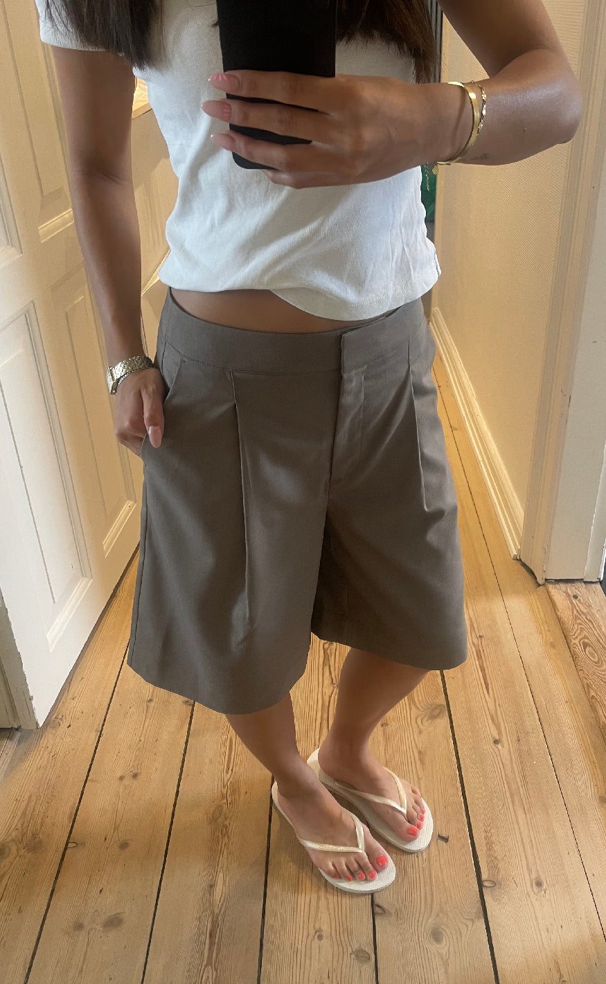 Noella Shorts - Kaziana - Timber Brown