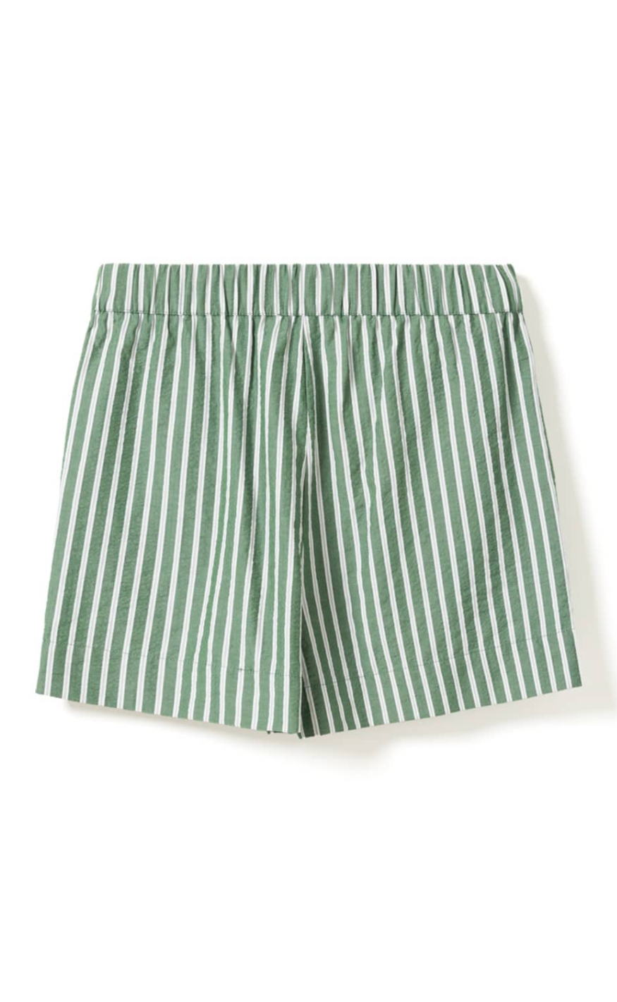 Noella Shorts - Layne MW - Drayton Green Stripe