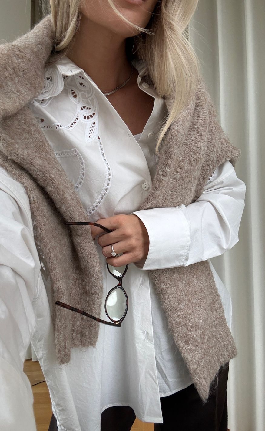Noella Skjorte - Maisy - White