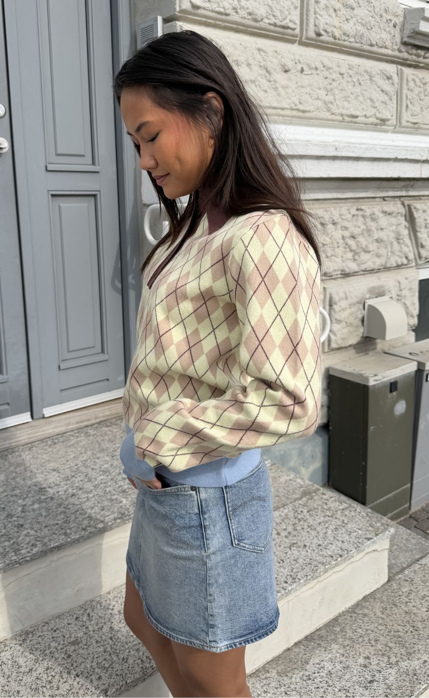 Noella Strik - Makayla - Diya Yellow Check