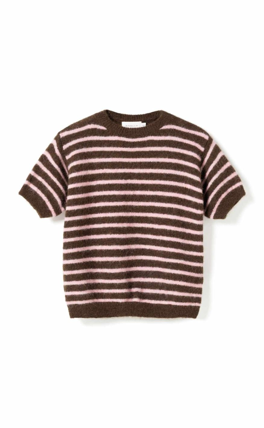 Noella Strik - Monikah - Brown Rose Stripe