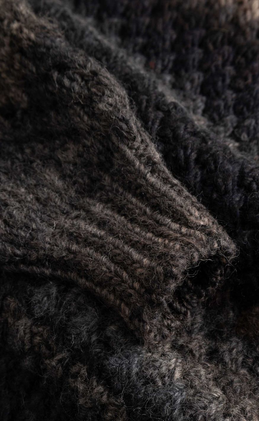Noella Striktrøje - Gio Knit - Brown Grey Mix