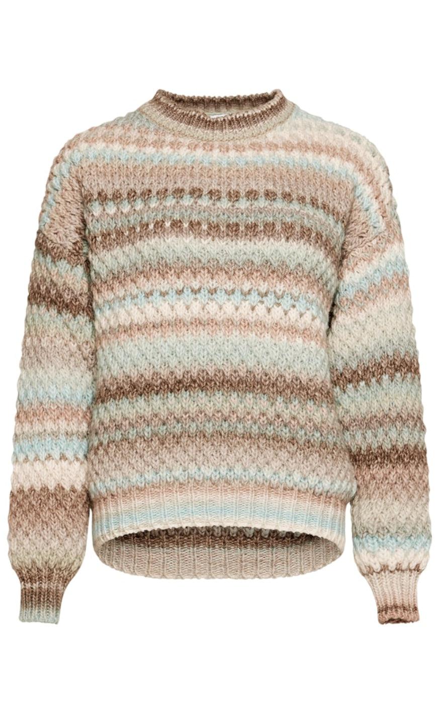 Noella Sweater - Gio - Beige Mix