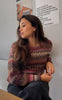 Noella Sweater- Gio - Rust Mix