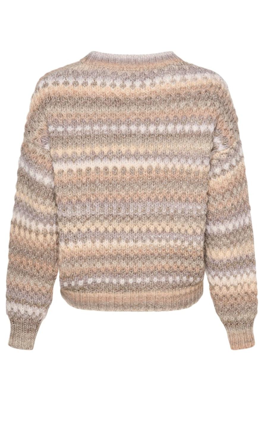 Noella Sweater - Gio - Sand Mix Lurex