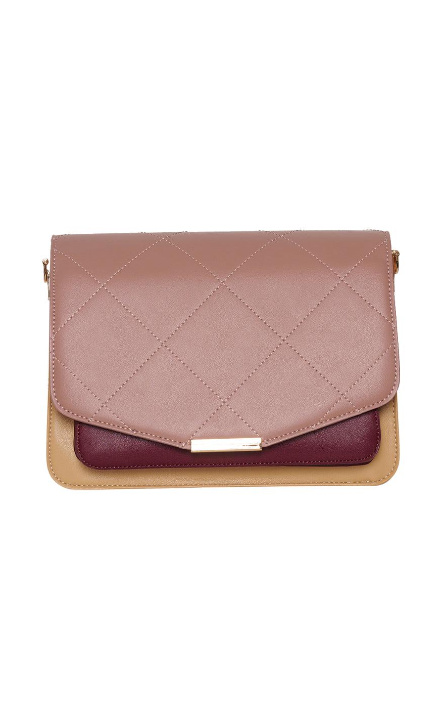 Noella Taske - Blanca Multi Compartment - Blush/Camel/Plum Mix