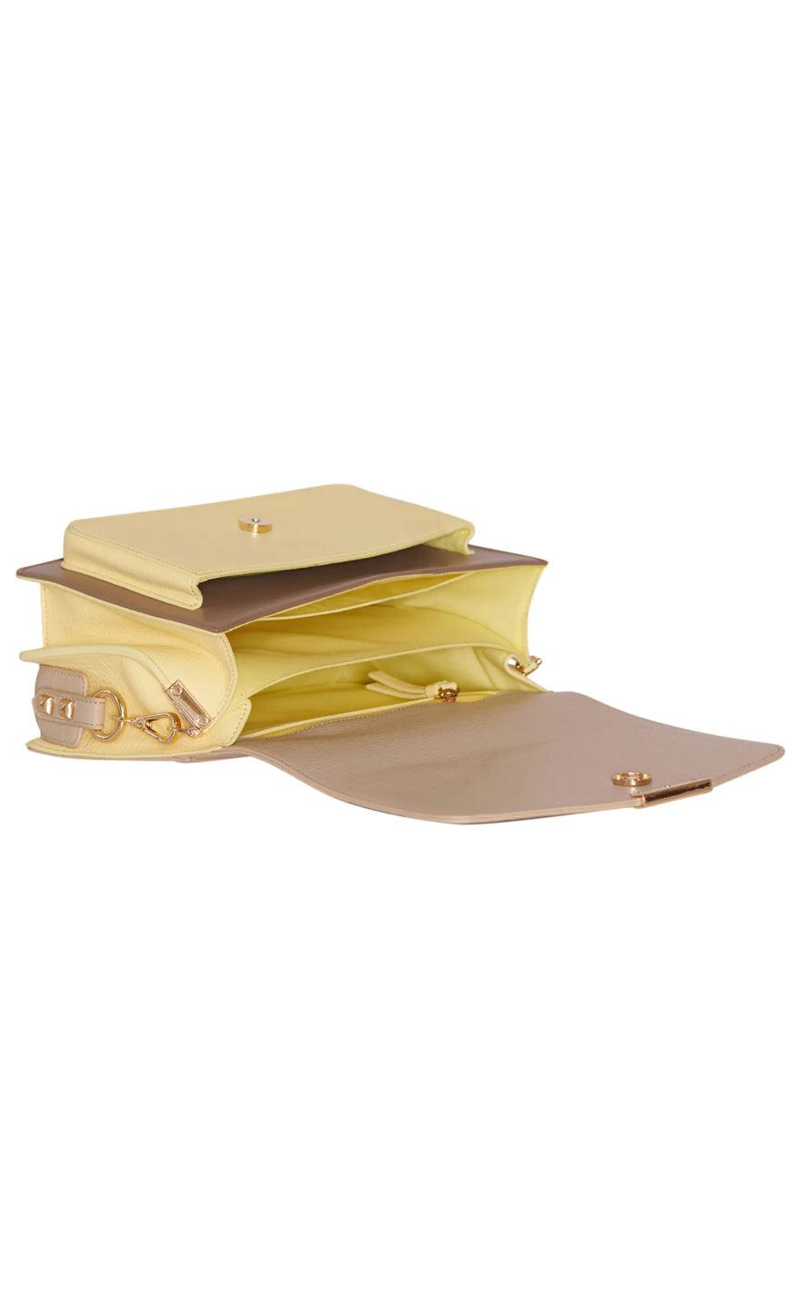 Noella Taske - Blanca Multi Compartment - Pastel Yellow/Taupe