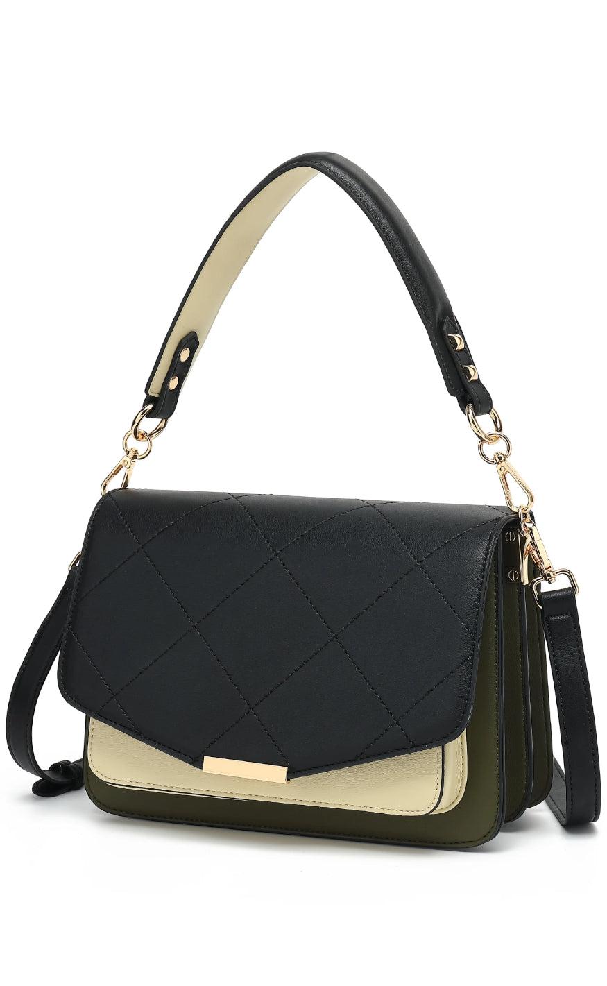 Noella Taske - Blanca Multi Medium - Black/Green/Cream