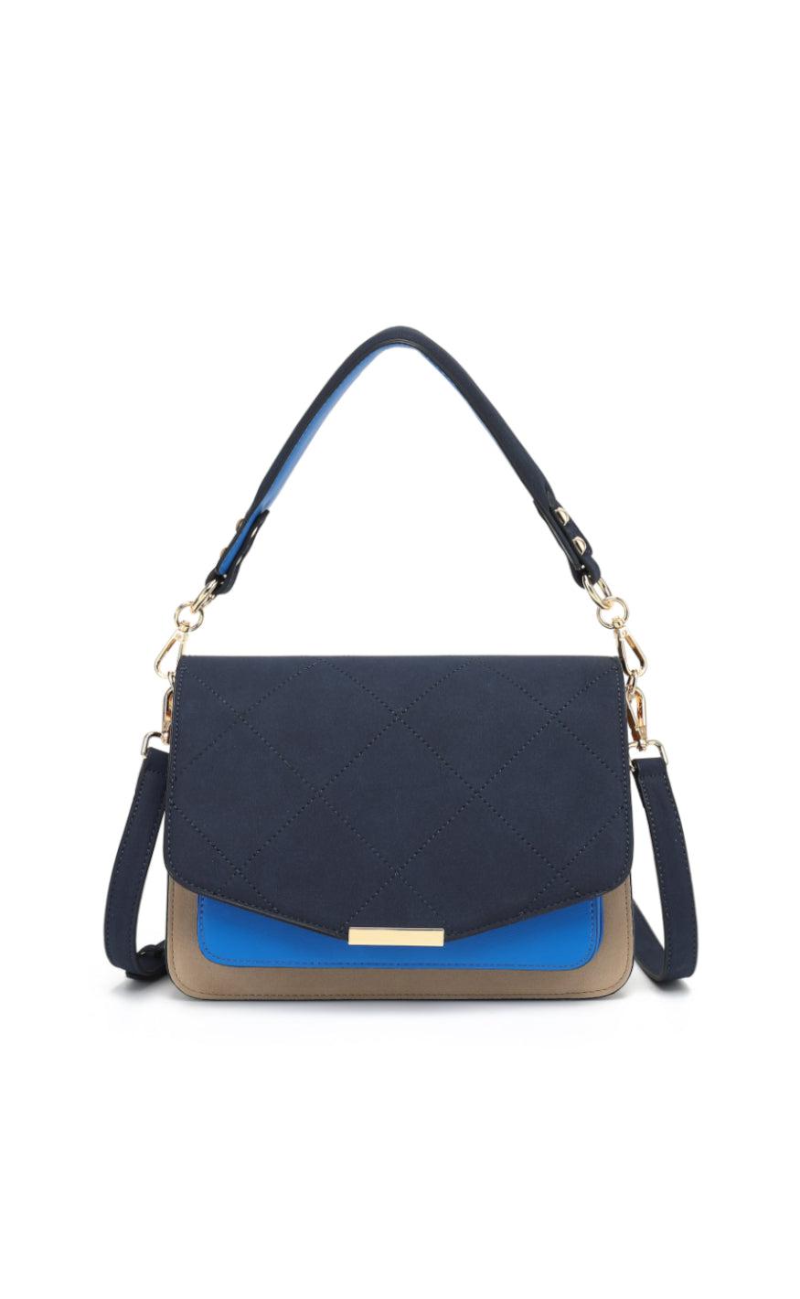 Noella Taske - Blanca Multi Medium - Navy/Sand/Blue
