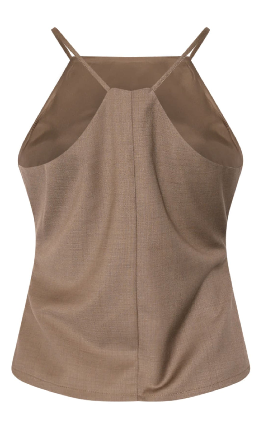 Noella Top - Lauren - Timber Brown
