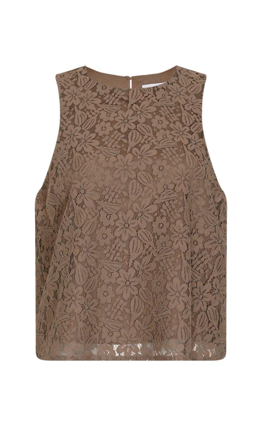 Noella Top - Samira - Timber Brown