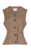 Noella Vest - Kasaundra - Timber Brown