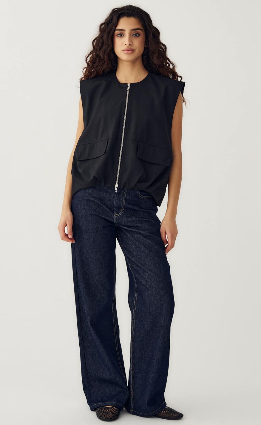 Noella Vest - Melany - Black