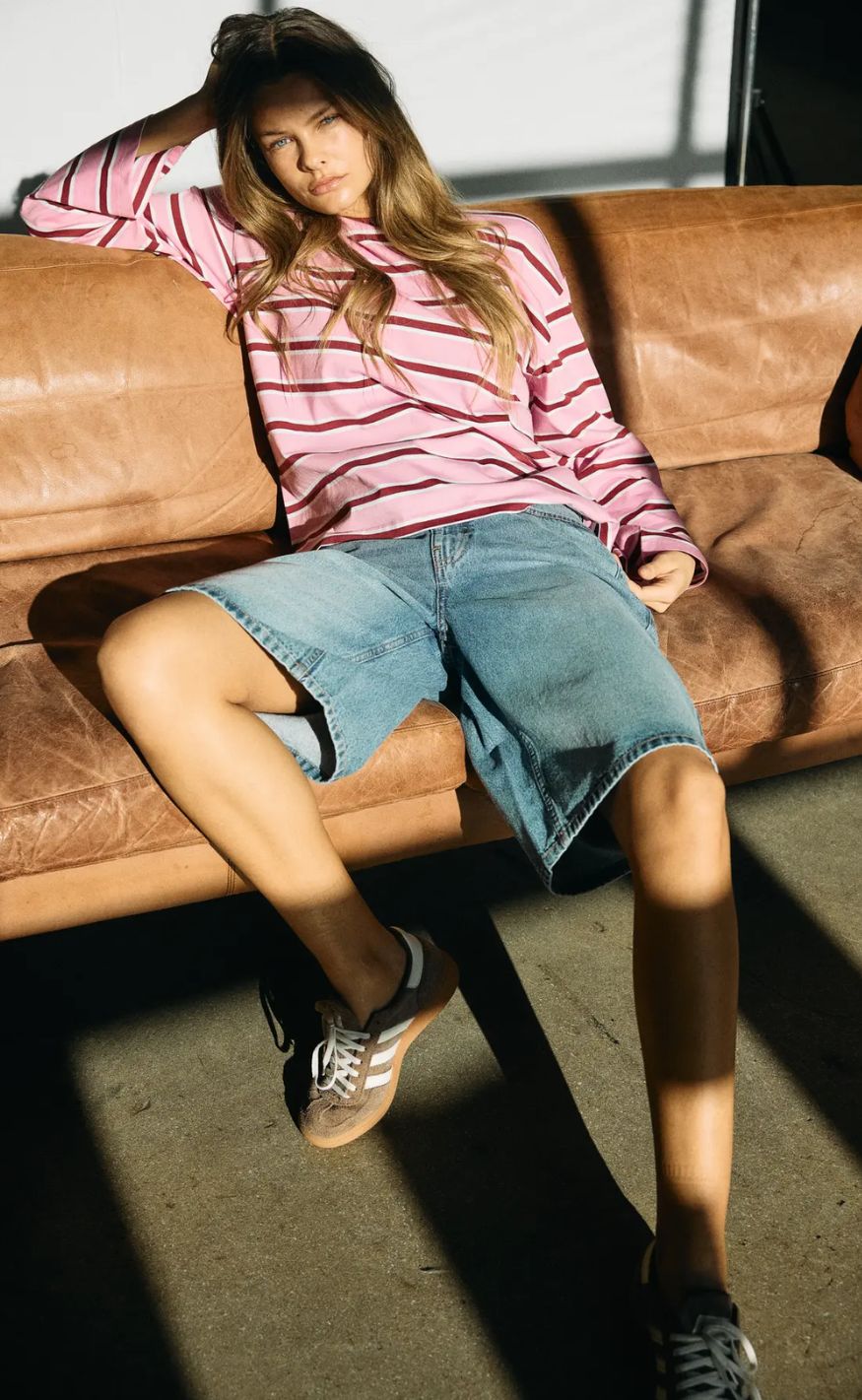 Noisy May Shorts - Mindie Bermuda - Blue
