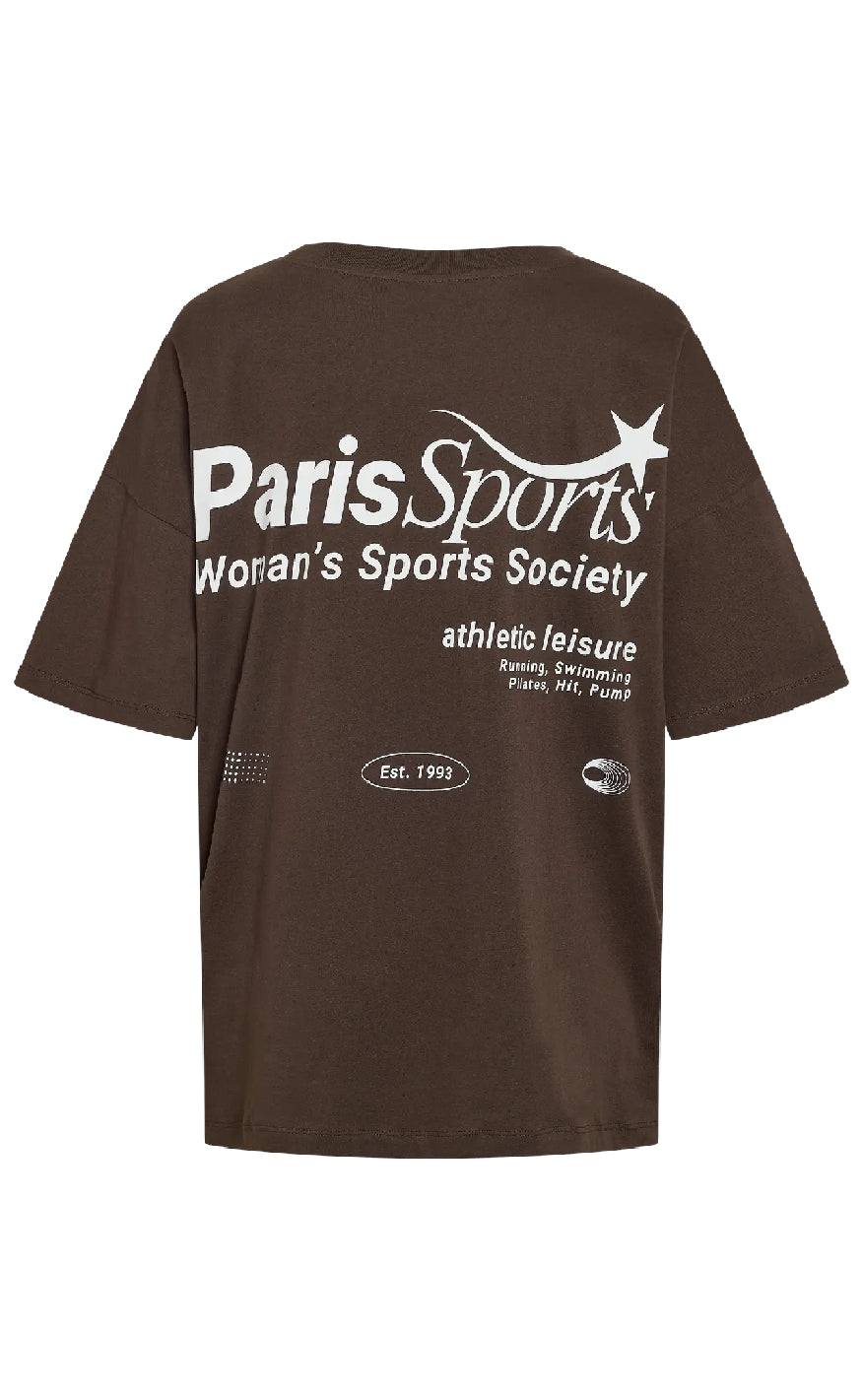 Noisy May T-shirt - Ida - Chocolate Brown