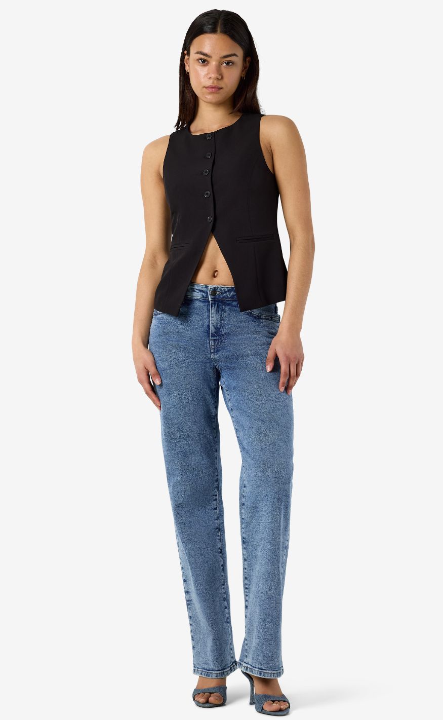 Noisy May Vest - Maile - Black