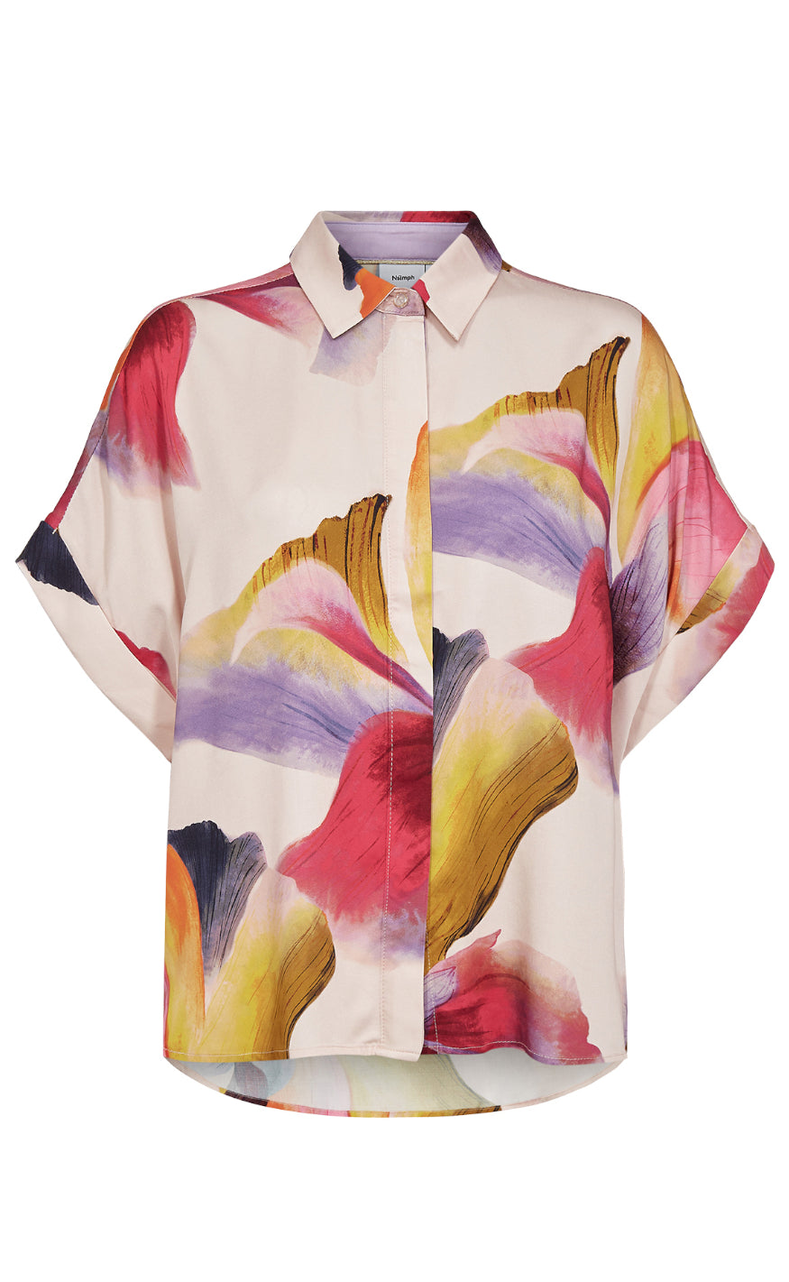 Nümph Bluse - Botanica - Pearl