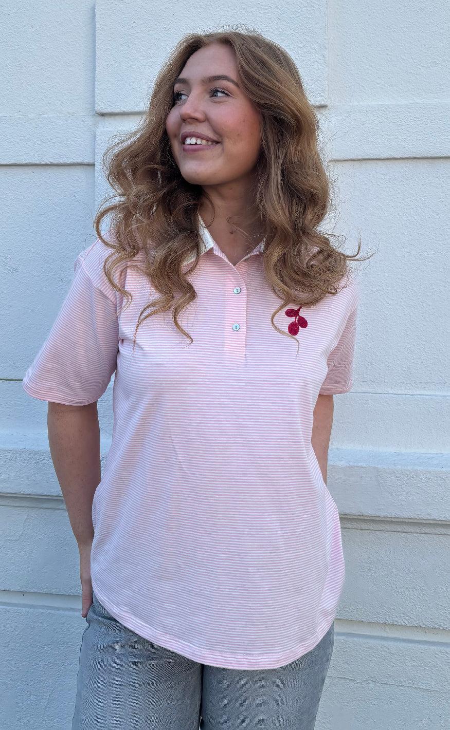 Nümph Bluse - Pippi Polo - Blush Bride